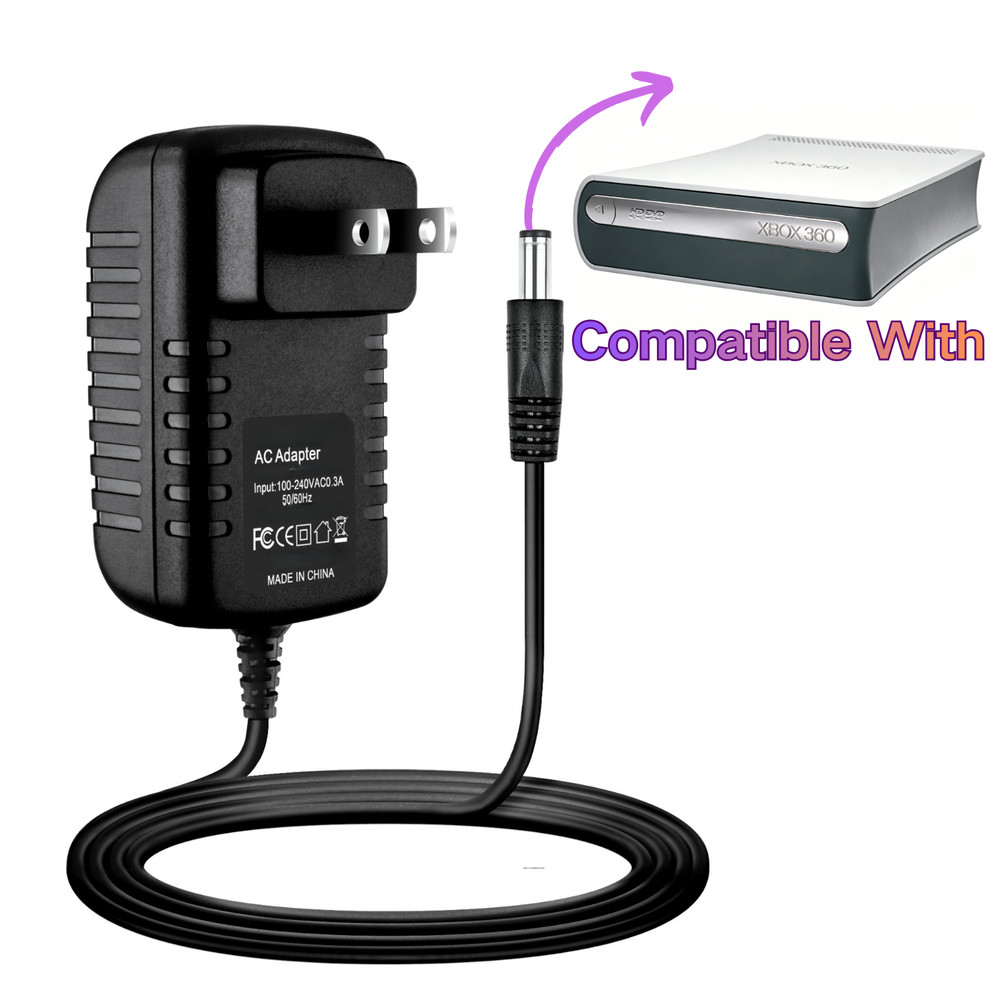 12V AC / DC Adapter for PSC24W-120 Xbox 360 HD DVD Player Power Supply