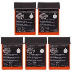 5 x 2100mAh BA225030 6V Ni-Mh Battery For HBC Pump Truck Remote Control Battery
