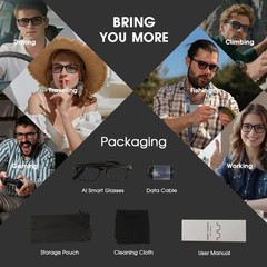 Lightweight Bluetooth Smart Sunglasses – Waterproof`