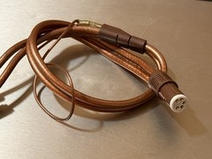 Audio Craft XRR-50 Low Resistance Phono Cable / 50cm