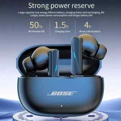 Bose Mate 50 Wireless Bluetooth Headset Touch Control Mic Earbuds Headphones…