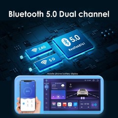 6GB+128GB QLED 10.1″ 2DIN Car Stereo Radio Carplay Android 8-core GPS WIFI SALE