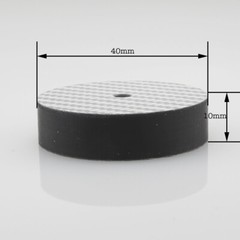 4X Audiocrast 40MM*10MM Carbon Fiber Speaker Isolation Feet Spike Pad Stand Base