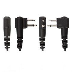 5Pin Racing Headset Adapter Cable fit Motorola 2-Pin CP200D CP200 Rugged Radios