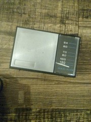 Vintage pocket Transistor radio vintage Hong Kong W Leather Case