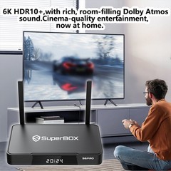 SuperBox S6 Pro BOX – Authorized Distributor – Free Shipping Message To Me