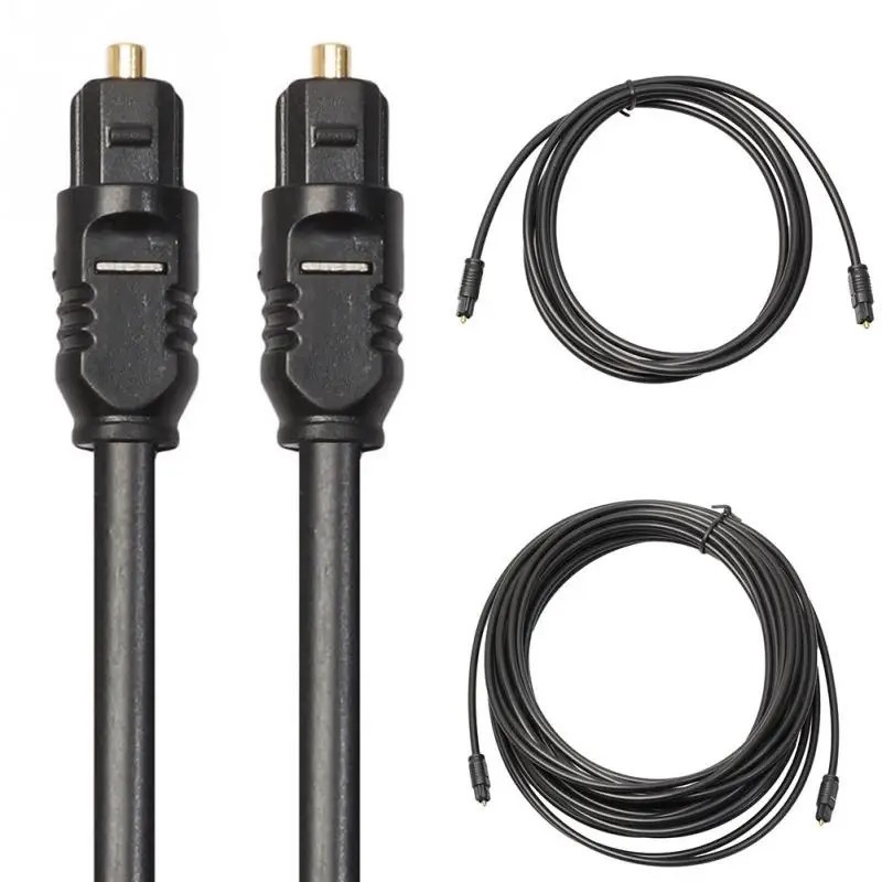 6FT Digital Fiber Optic Audio Cable Cord Optical TosLink for TV DVD AMP USA