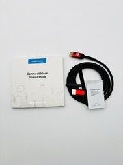 JSAUX 8K HDMI 2.1 Cable 6.6ft Braided 48Gbps UHD HDR 1-PACK Open Box