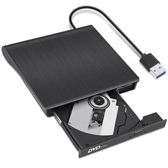 External DVD RW CD Writer Drive USB 3.0 Slim Burner Reader Player for Laptop PC