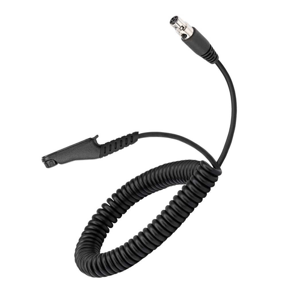 5-Pin Coil Cord Adaptor Cable Headset for Motorola R7 MXP600 ION APX N70 N50 N30