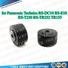 2PCS Pinch Roller for Panasonic Technics RS-DC10 RS-E10 RS-T230 RS-TR232 TR155