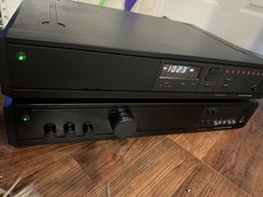 Rare 90s Proton AM 455 Audiophile Amplifier W/ AT 470 Tuner Clean Amazing Sound