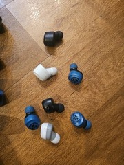 Lot JLab JBuds Air Icon True Wireless Headphones Black – Used –
