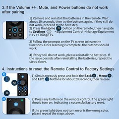 2pc L5B83G Replacement Voice Remote Control for Amazon Fire TV stick 3rd/2nd Gen