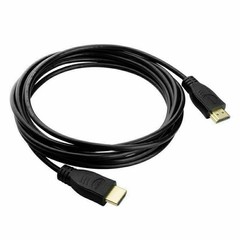 50 Pack New Digital High-Speed 1.4 HDMI Cable PVC 2160p Black Cord (10 feet)