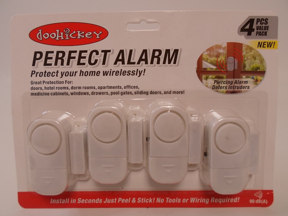 Perfect Security Alarm for Home Doors & Windows 4 pcs -90 dB- Item Brand NEW