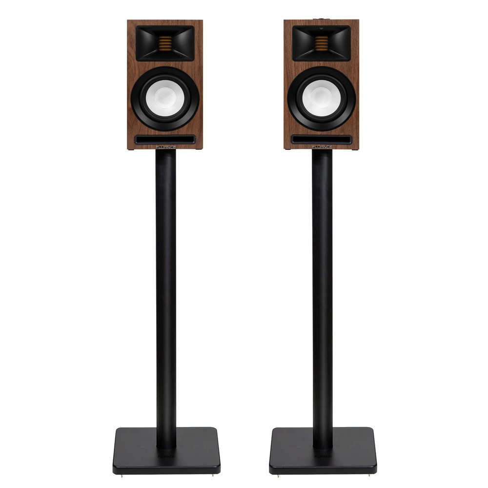 Fluance Ri71 Powered Bookshelf Speakers with Speaker Stands
