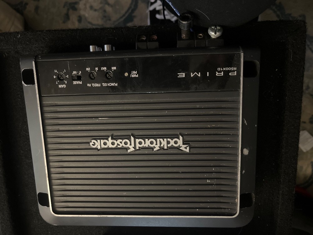 Rockford Fosgate R500X1D Prime Class-D Mono Amplifier