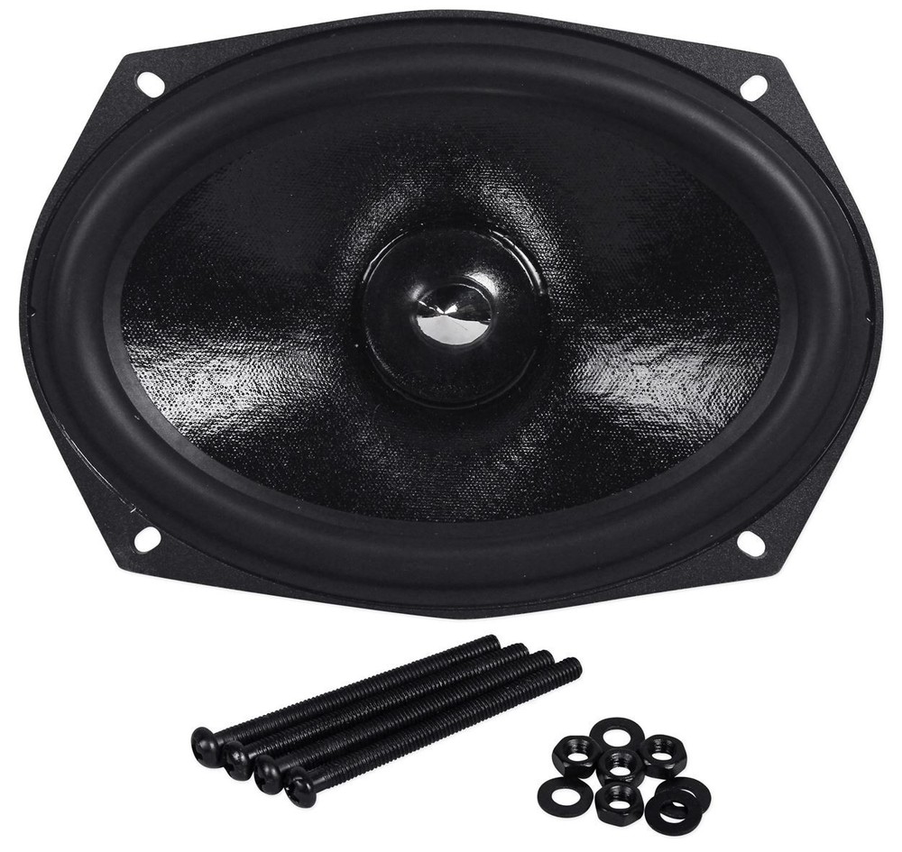 Rockville RVL69W 6×9″ 300w Competition Cast Aluminum Car Subwoofer Mid-Bass+Lows