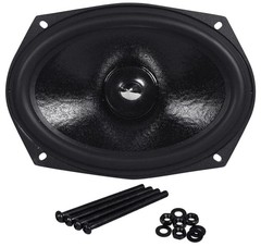 Rockville RVL69W 6×9″ 300w Competition Cast Aluminum Car Subwoofer Mid-Bass+Lows