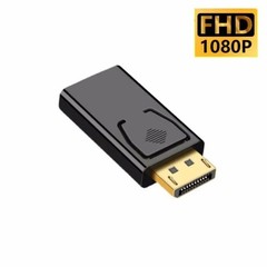 4K DisplayPort to HDMI Adapter DP to HDMI Video Audio Converter