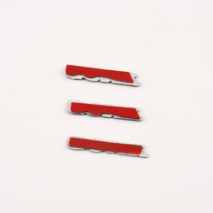 4pcs DIY Sony aluminum logo badge replacement piece 30mm X 5mm