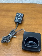 Panasonic PNLC1077 YA Cordless Phone Handset Charger Cradle Replacement Black