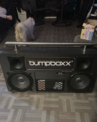 Bumpboxx Freestyle V3S Black Boombox AM/FM USB SD/MMC Line-In/Out