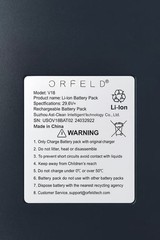 ORFELD V18 Cordless Vacuum Replacement Battery 29.6V NEW US Lithium Ion
