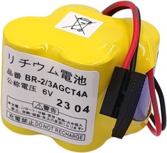 10X BR-2/3AGCT4A BR2/3AG BR2/3AGCT4A Battery for FANUC A98L-0031-0025 w/plug US