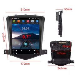 64GB For Chevy Cruze 2009-2015 Android 13 Car Stereo Radio 9.7″ GPS Navi Carplay
