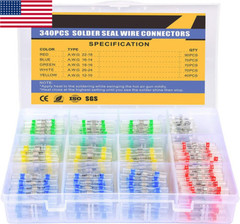 400/160PCS Waterproof Solder Stick Seal Sleeve Heat Shrink Butt Wire Connectors