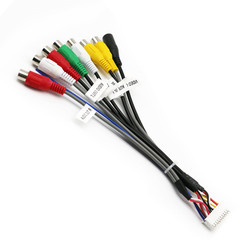 20 Pin Car Radio RCA Harness Adapter Plugs for Most Android Car Stereo Radio