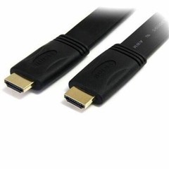 HDMI 30FT Flat HDMI V1.4 3D Ethernet Cable For Blu-ray DVD Xbox One PS4 HDTV US