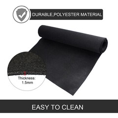 Wear Resisting Speaker Box Carpet Liner for Car Stereo DJ BOX Wrap Upholstery
