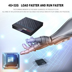 T95 MAX+ Plus Amlogic 8K HDR 32GB Android 9.0 TV Box+Air Mouse Keyboard Remote