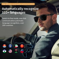 AI Smart Glasses for Men Women, Real-Time Translation Glasses with ChatGPT, W…