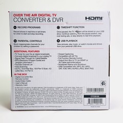 Core Innovations CTCB105 Digital TV Converter DVR Box HDMI OTA Receiver Open Box