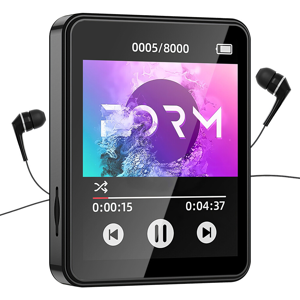 2.5 inch Full Touch Screen Bluetooth 5.3 HIFI Android MP3 Music MP4 Video Player