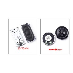 4Ω 8ohm Round/Oval Loud Speaker Small Trumpet 0.25W/0.5W/1W/2W/3W/5W Loudspeaker