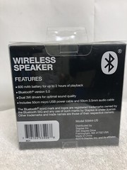 Wireless Speaker 600 mAh Up To 2 Hours Playback Bluetooth Version 5.0 3W Dual Dr