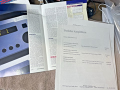 SEVERAL PAGES OF BOULDER COMPONENTS / INFORMATIVE INFORMATION / EXCELLENT COND.