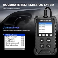 MUCAR CDL20 Car OBD2 OBDII Fault Code Reader Engine Diagnostic Scanner Tool NEW
