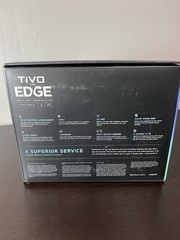 TiVo Edge for Cable 2TB 4K UHD DVR 6-Tuner w Lifetime Service All-In HDMI Tested