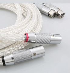 8AG single crystal copper HIFI mixing console microphone XLR balanced cable