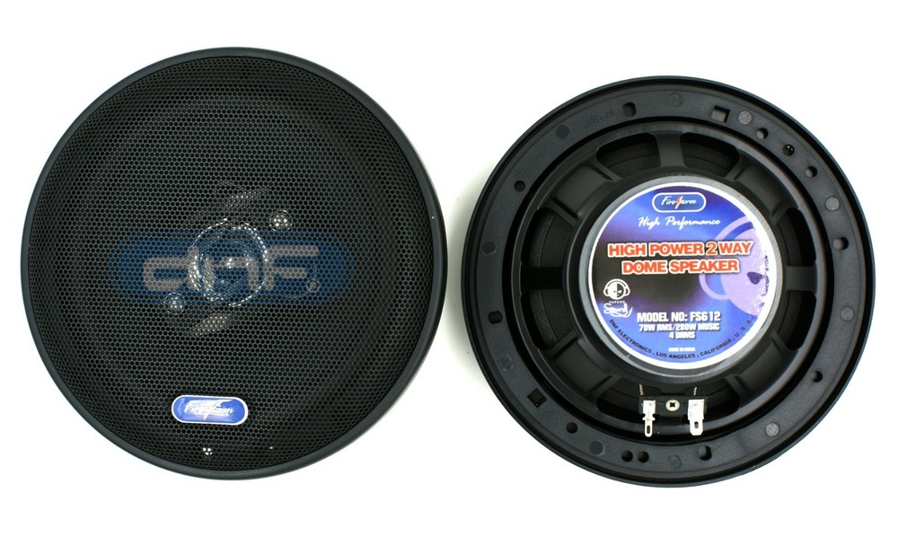 DNF 1 Pair 2 Way 6-1/2″ 6.5″ Speakers 280 Watts Maximum Power- SHIPS FREE TODAY!