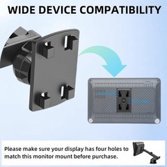 Industrial Strength Carplay Suction Mount for Ultimate Stability – 7-10.26 Inch