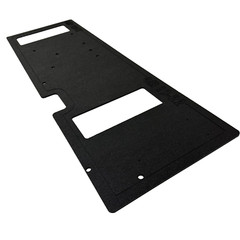 19-23 GM Truck Silverado Sierra Custom Made Amplifier Rack 1/4 Abs Plastic
