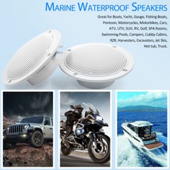Marine Waterproof Outdoor Speakers 4inch 120W Car Stereo Speaker for ATV UTV