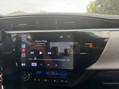 Apple CarPlay GPS Navi Android 15 Car Stereo Radio For Toyota Corolla 2014-2016